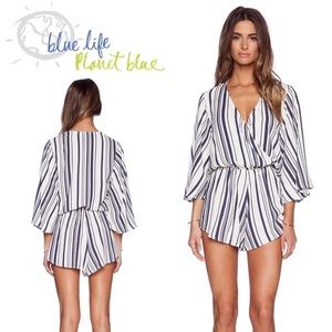 Planet Blue Blue Life Romper